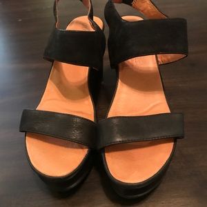 Black wedges